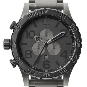 NIXON 51-30 SIMPLIFY GUN METAL WITH BLACK WATCH